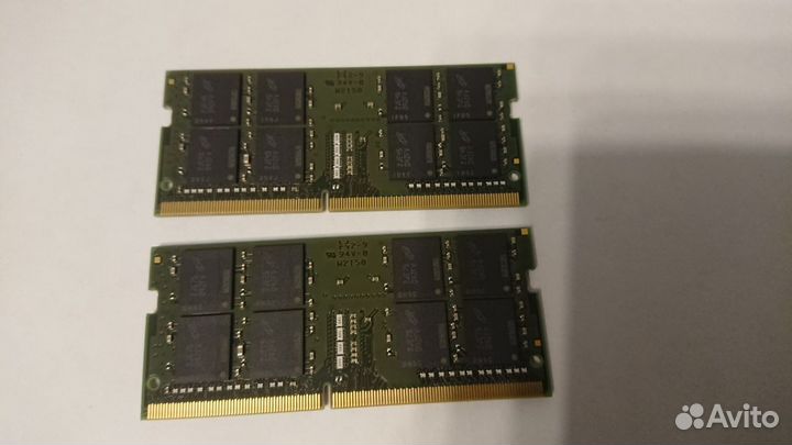 Оперативная память sodimm DDR4 Kingston 32Gb