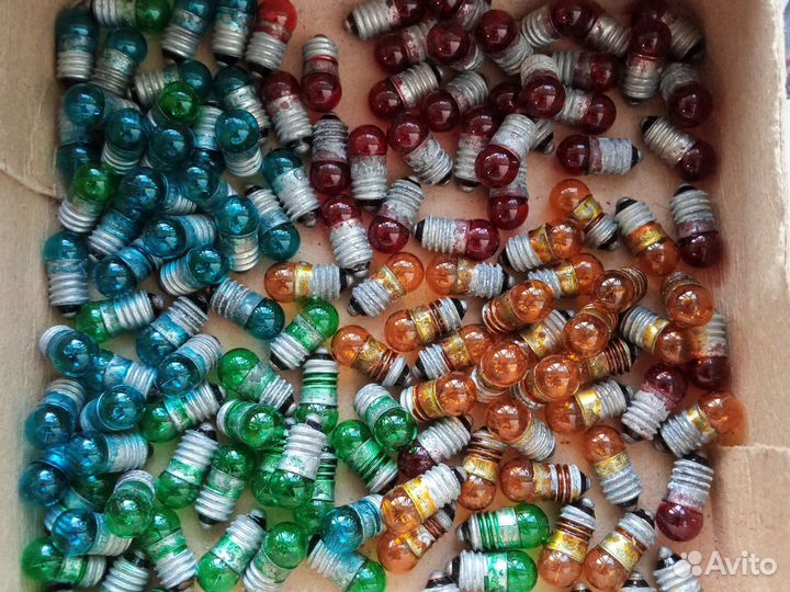 Лампочки для гирлянд СССР 13,5 в 0,16 а