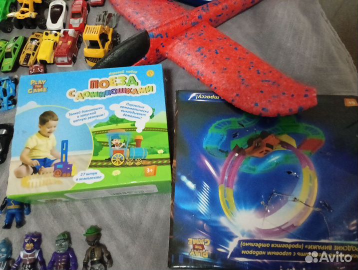 Детские игрушки пакетом для мальчика