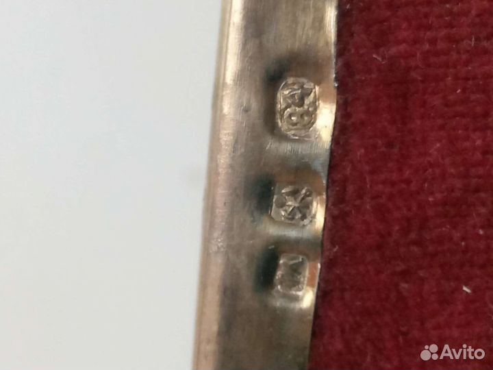 Икона Спас Нерукотворный серебро эмаль скань