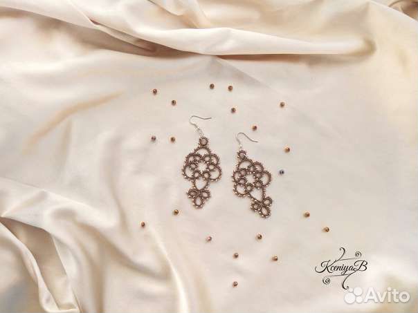 Кружевные Серьги 