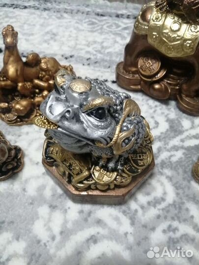 Фигурки Денежная лягушка и Слон