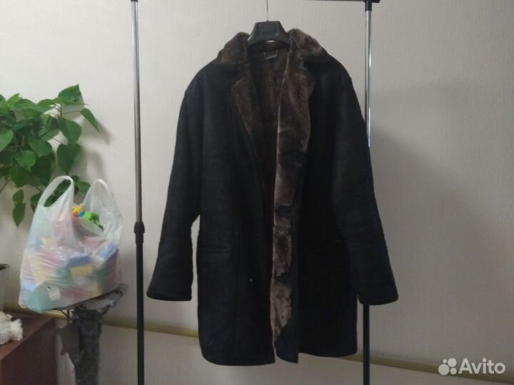 Дубленка натуральная мужская 56-58
