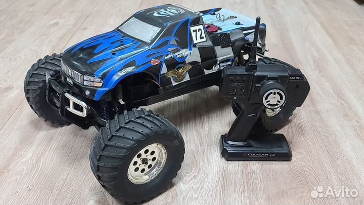 Thunder tiger MTA-4 S50 1/8 нитро монстр