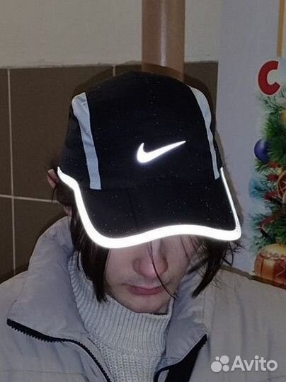 Кепка nike dri fit рефлектив чёрная найк Reflectiv