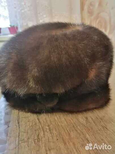 Шапка норковая женская