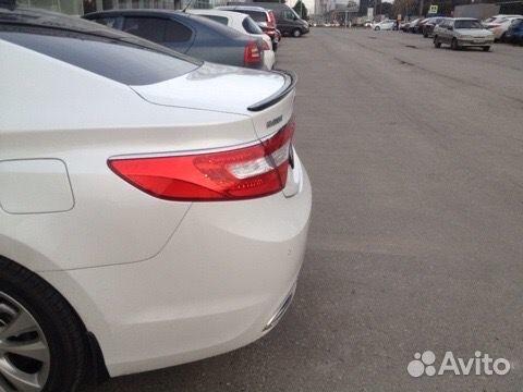 Лип спойлер Hyundai Grandeur 5