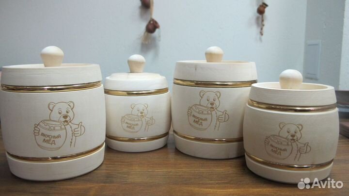 Бочата для меда из липы в ассортименте