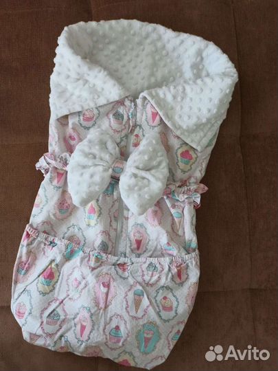 Конверт на выписку летний для девочки