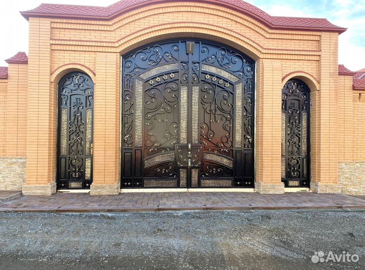 Кованые ворота