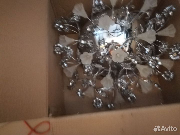 Люстра потолочная с пультом