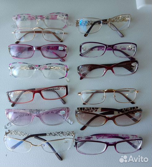 Готовые очки с диоптриями для зрения новые