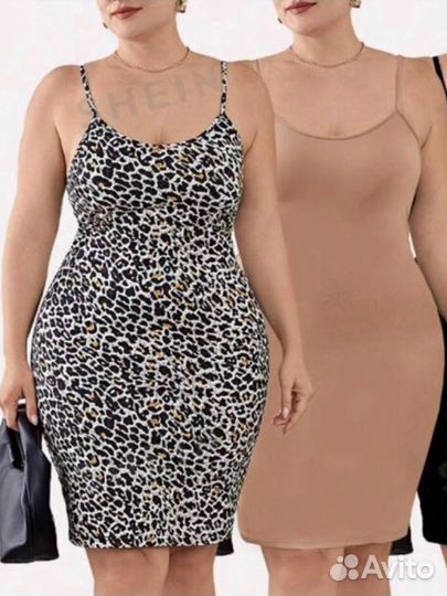 Платье сорочка 2xl shein