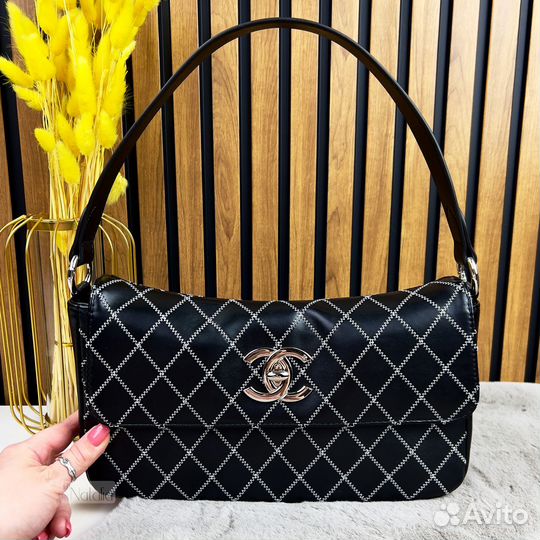 Сумка багет женская Chanel vip gift