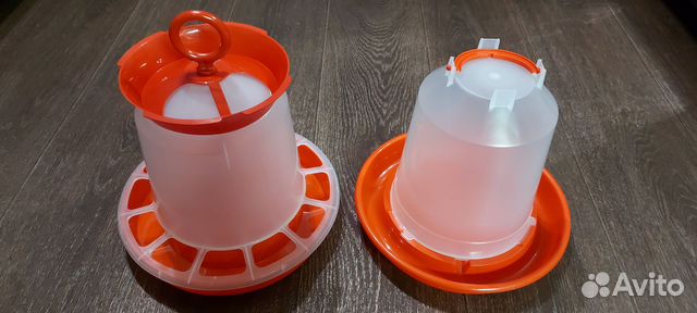 Кормушка + поилка для птиц 5 кг.+ 4 л