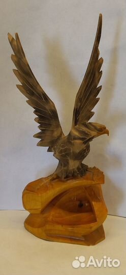 Статуэтка орёл. 26см. дерево СССР