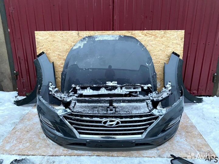Ноускат передняя часть Hyundai Tucson 3 TL рест