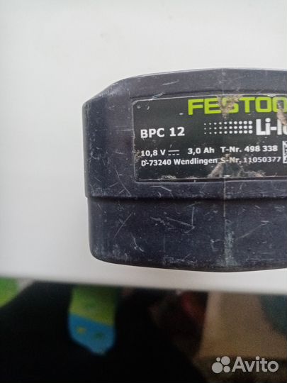 Шуруповерт festool