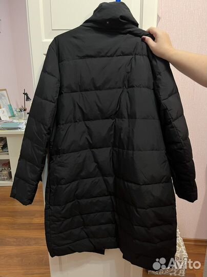 Пуховик черный monton