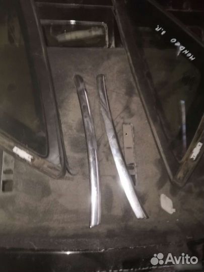 Хром накладки на Задние форточки Ford mondeo