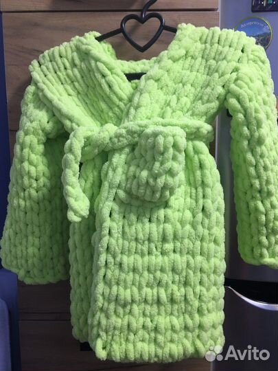 Халат детский из Alize puffi