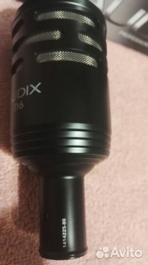 Audix D6 Kick Drum Аudix SCX-1 Cond Instr Mic