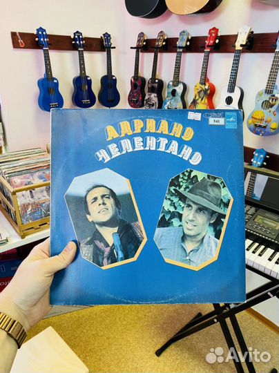 Пластинка Адриано Челентано