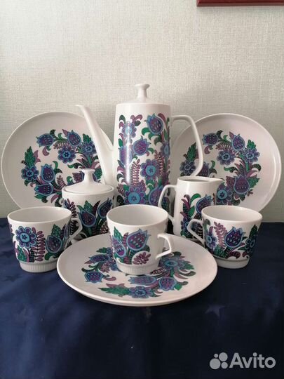 Кофейные сервизы ГДР