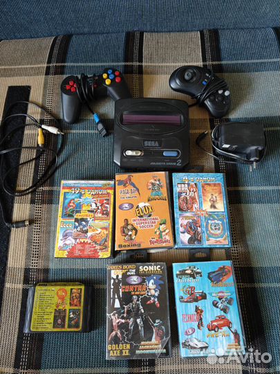 Sega + картриджи