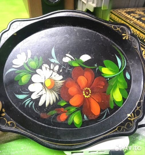 Поднос жостово СССР