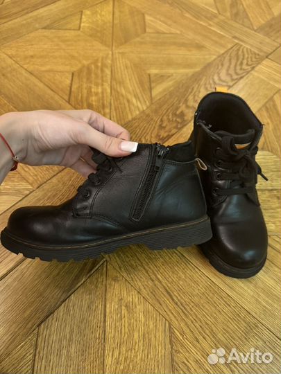 Ботинки из натуральной кожи для мальчика