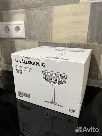Бокалы IKEA sällskaplig