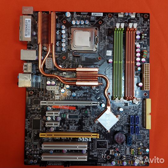 Материнская плата Msi Ms-7345 Ver 1.2 на Lga 775