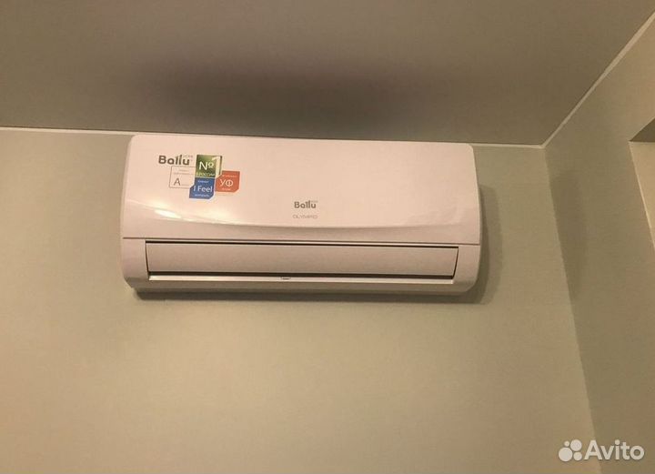 Сплит система с установкой