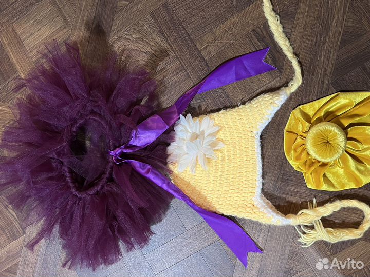 Комплект для фотосессии на девочку 74 размер