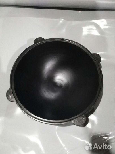 Казан чугунный 4,5;6,8,10,12,16,22л