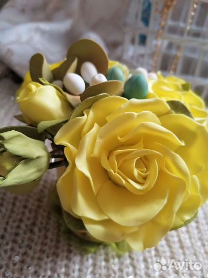 Искусственные цветы композиции