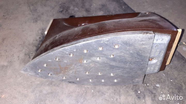 Утюг 1954г СССР рабочий ретро винтаж