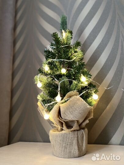 Гирлянда прозрачные шарики