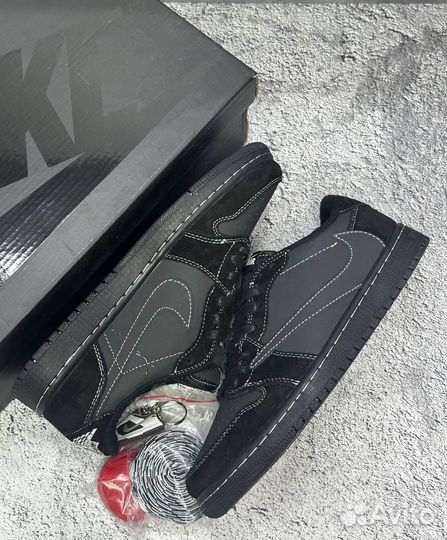 Кроссовки Nike Jordan 1 low x Travis Scott 36- 45