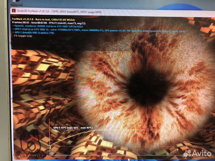 Видеокарта Asus PCI-E TUF-GTX1660TI-O6G-EVO-gaming