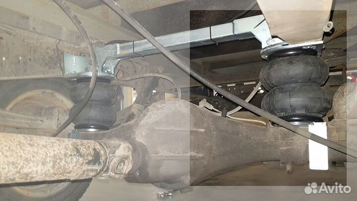 Пневмоподвеска газ, Газель next задняя ось усилен