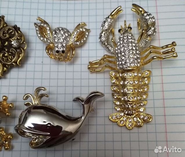 Бижутерия винтаж СССР