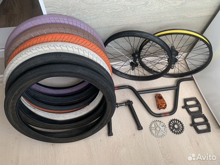 Вилка saltplus, детали бмх, дербан