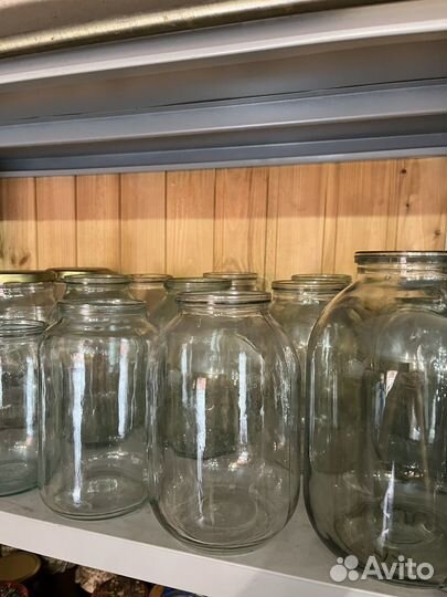 Банка стеклянная 3л 2л 1,5л 1л 0,5л