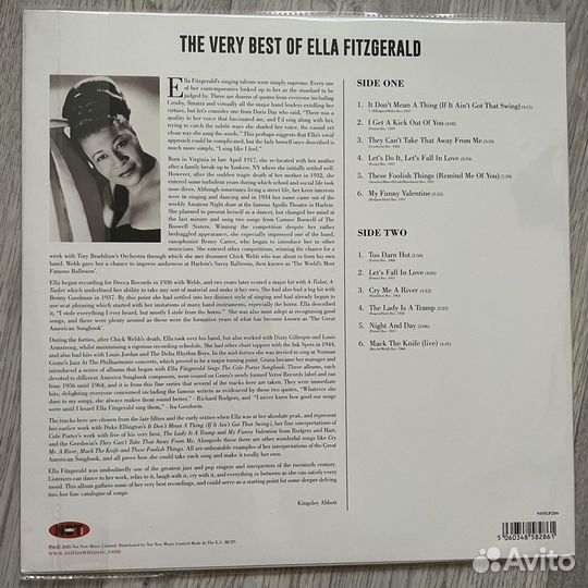 Пластинки Элла Фицджеральд