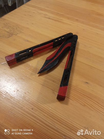 Деревянная бабочка 