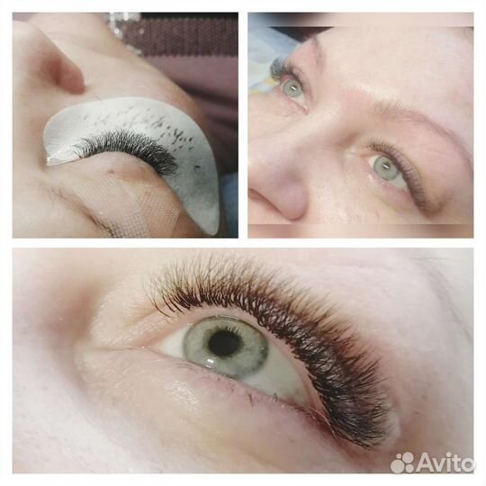 Наращивание ресниц на дому