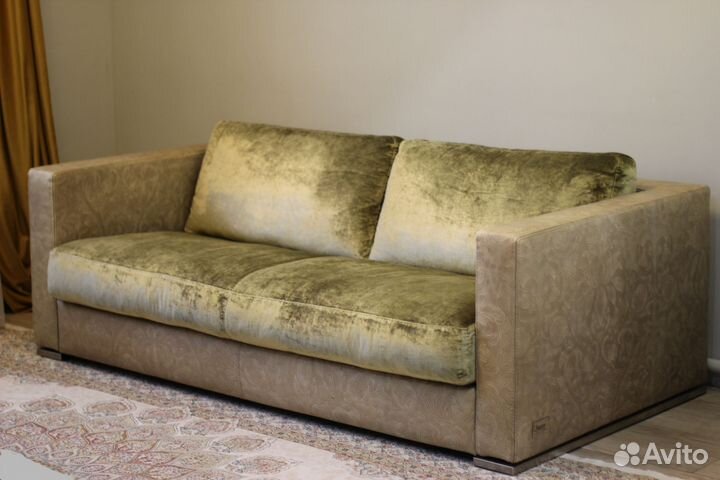 Итальянский кожаный диван