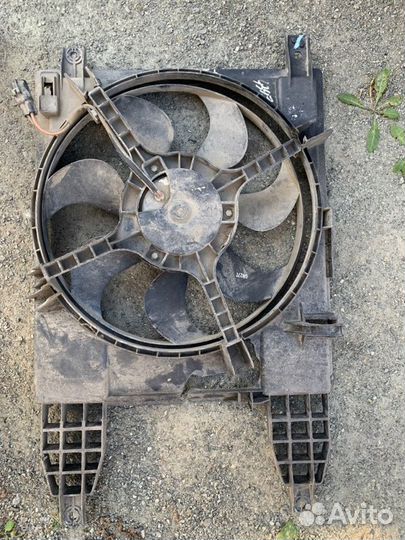 Диффузор вентилятора Chevrolet Aveo T200 B12S1